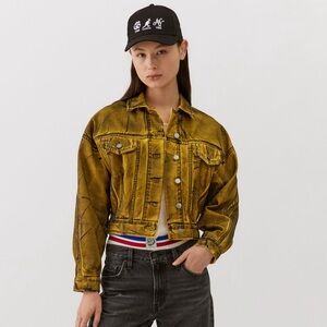 Urban Outfitters BDG Ari Acid Wash Denim Trucker Jacket